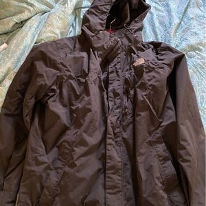 BLACK NORTH FACE JACKET